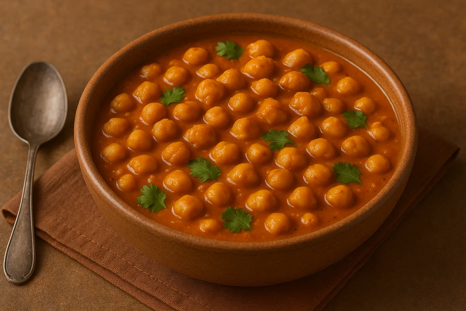 Veganes Kichererbsen-Curry